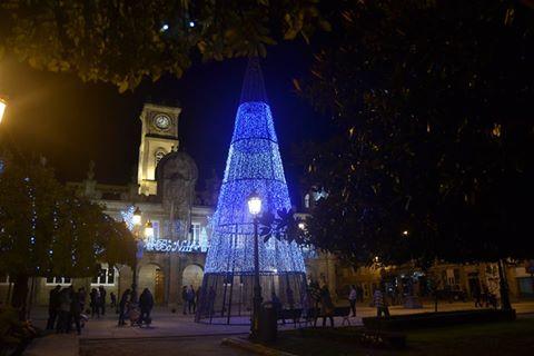 Inauguracin da iluminacin de Nadal no Concello de Lugo 